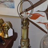 Antique Onyx Lamp